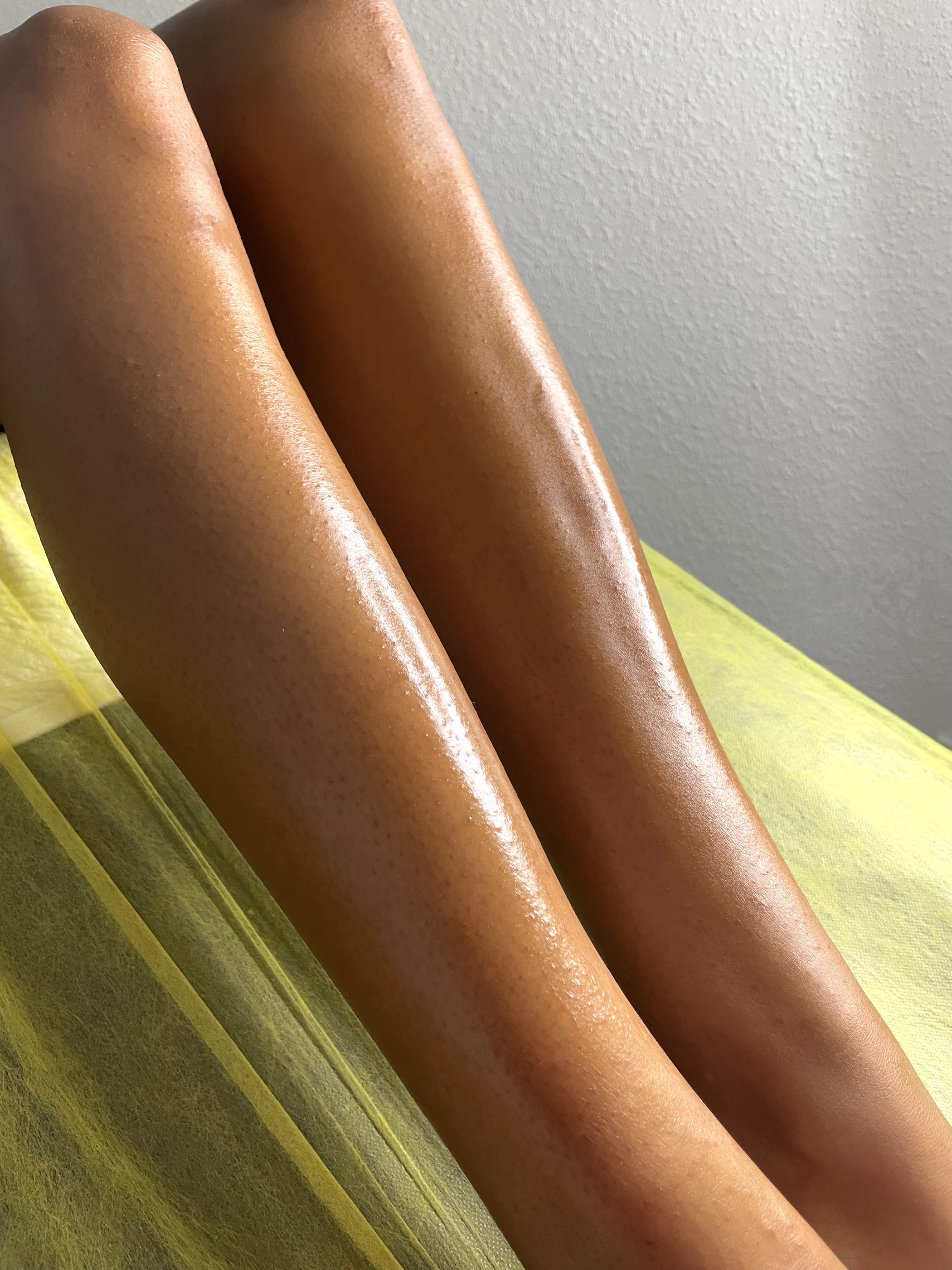 Ergebnis einer Waxing-Behandlung